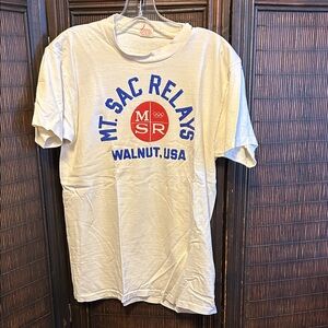 Vintage 60's "Collegiate Pacific" Mt. Sac Relays Cotton T-shirt